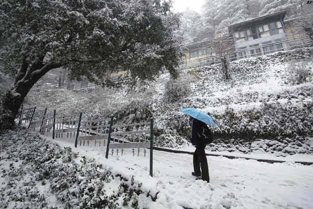 Snow Fall in mussoorie